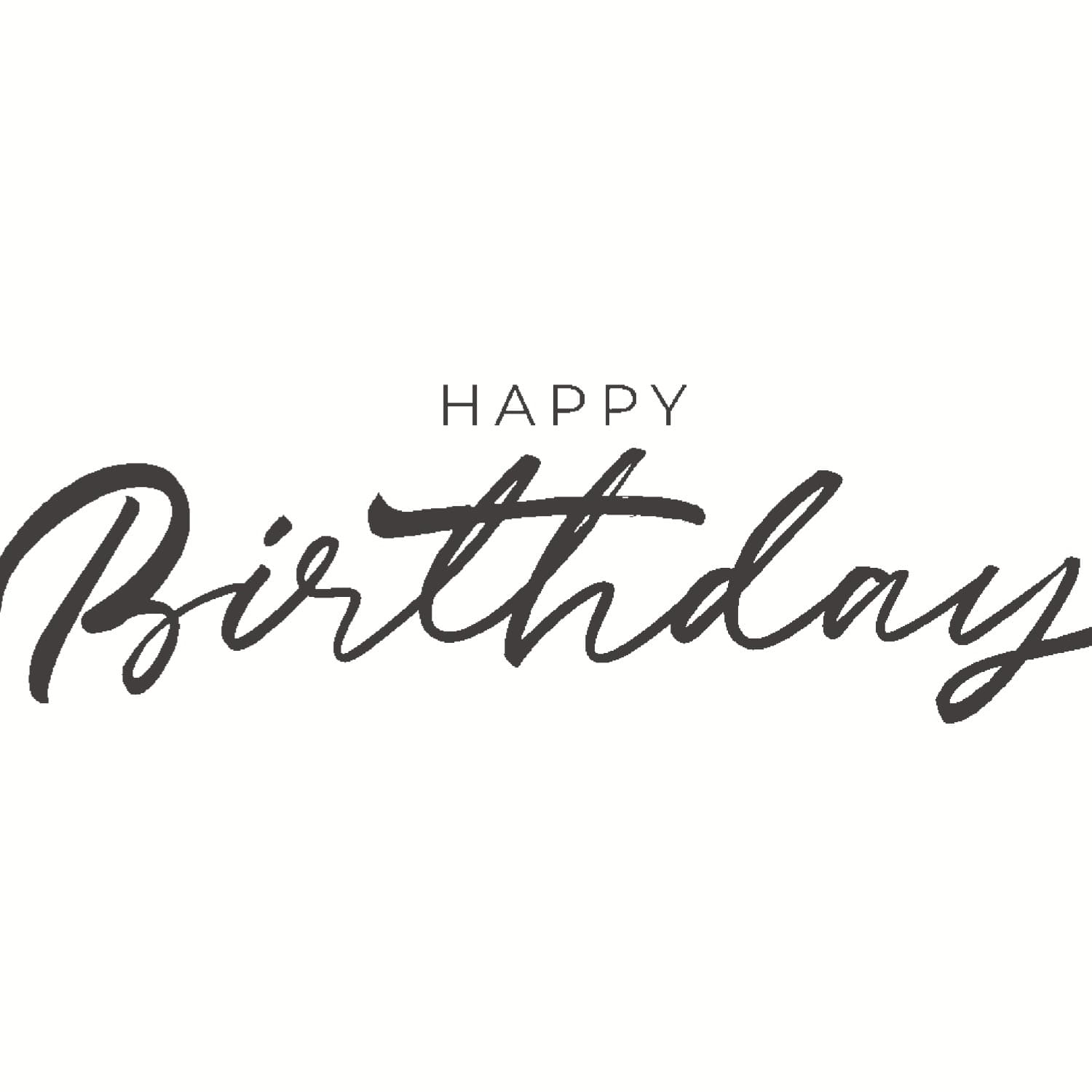 Paper + Design Servietten Happy Birthday 33x33cm
