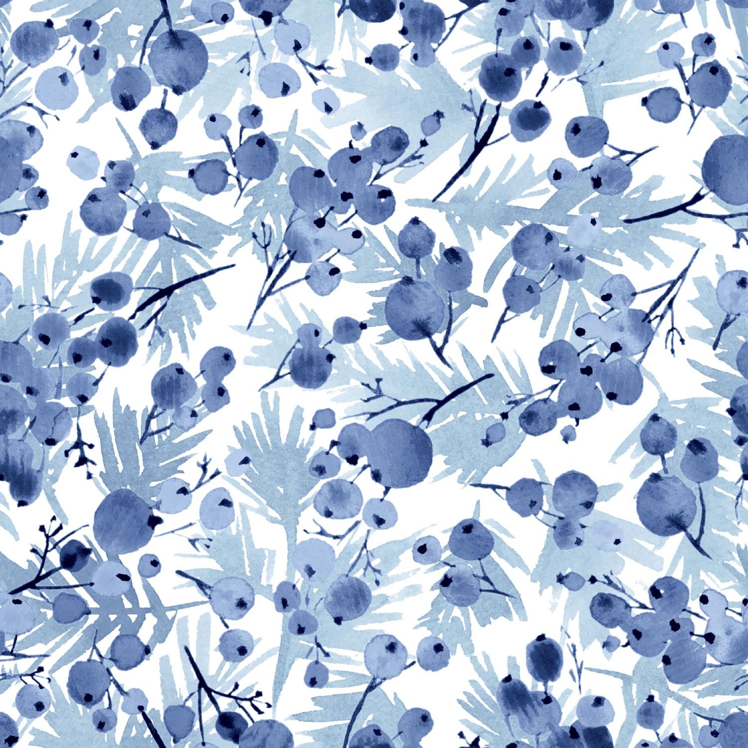 Paper + Design Servietten Blue Twigs 33x33cm