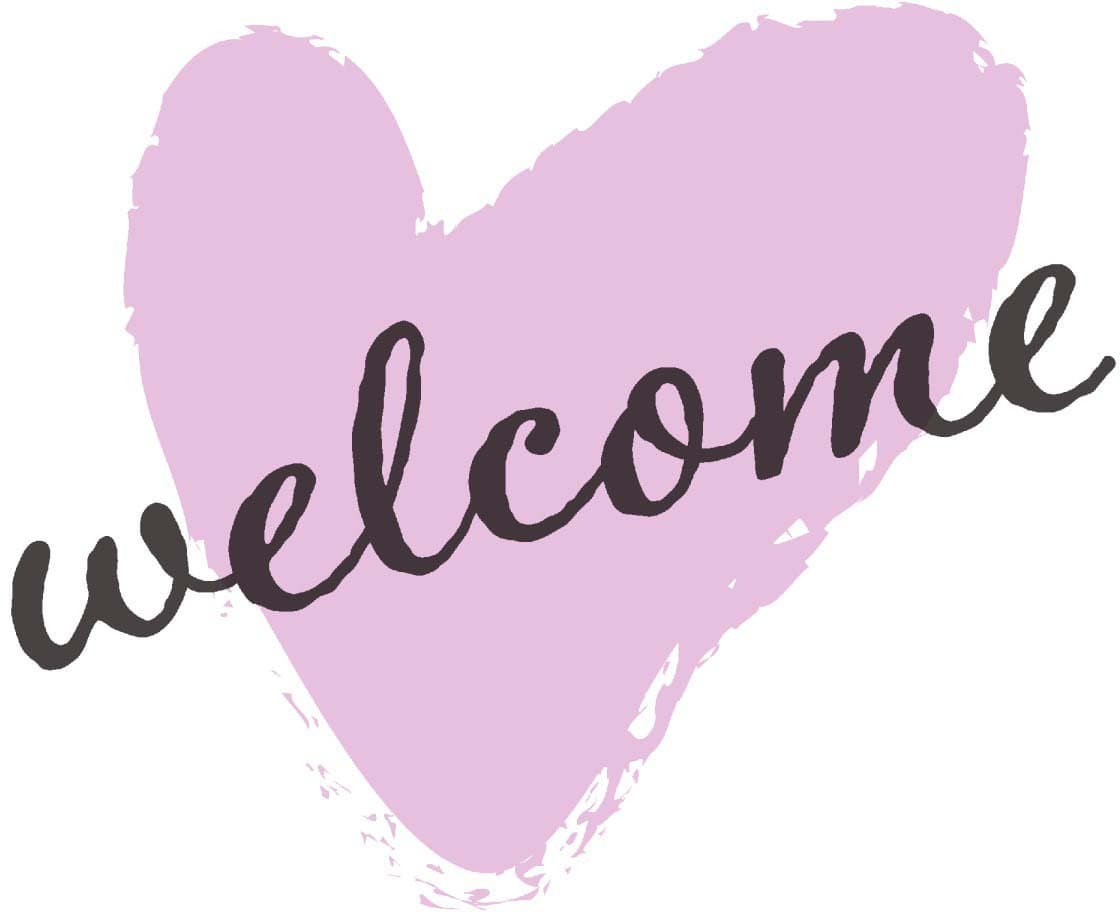 Paper + Design Servietten Welcome Heart 24x24cm