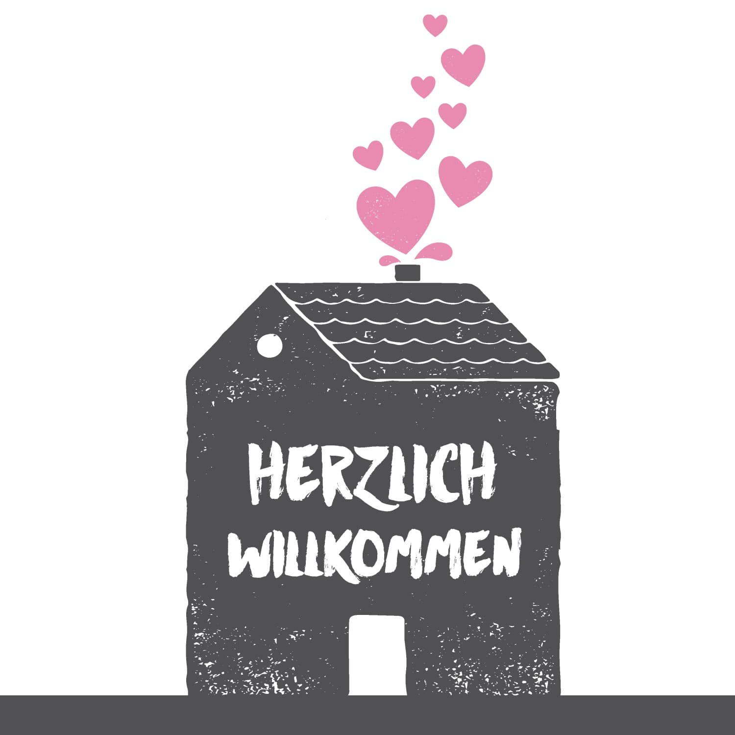 Paper + Design Servietten Herzlich Willkommen 33x33cm