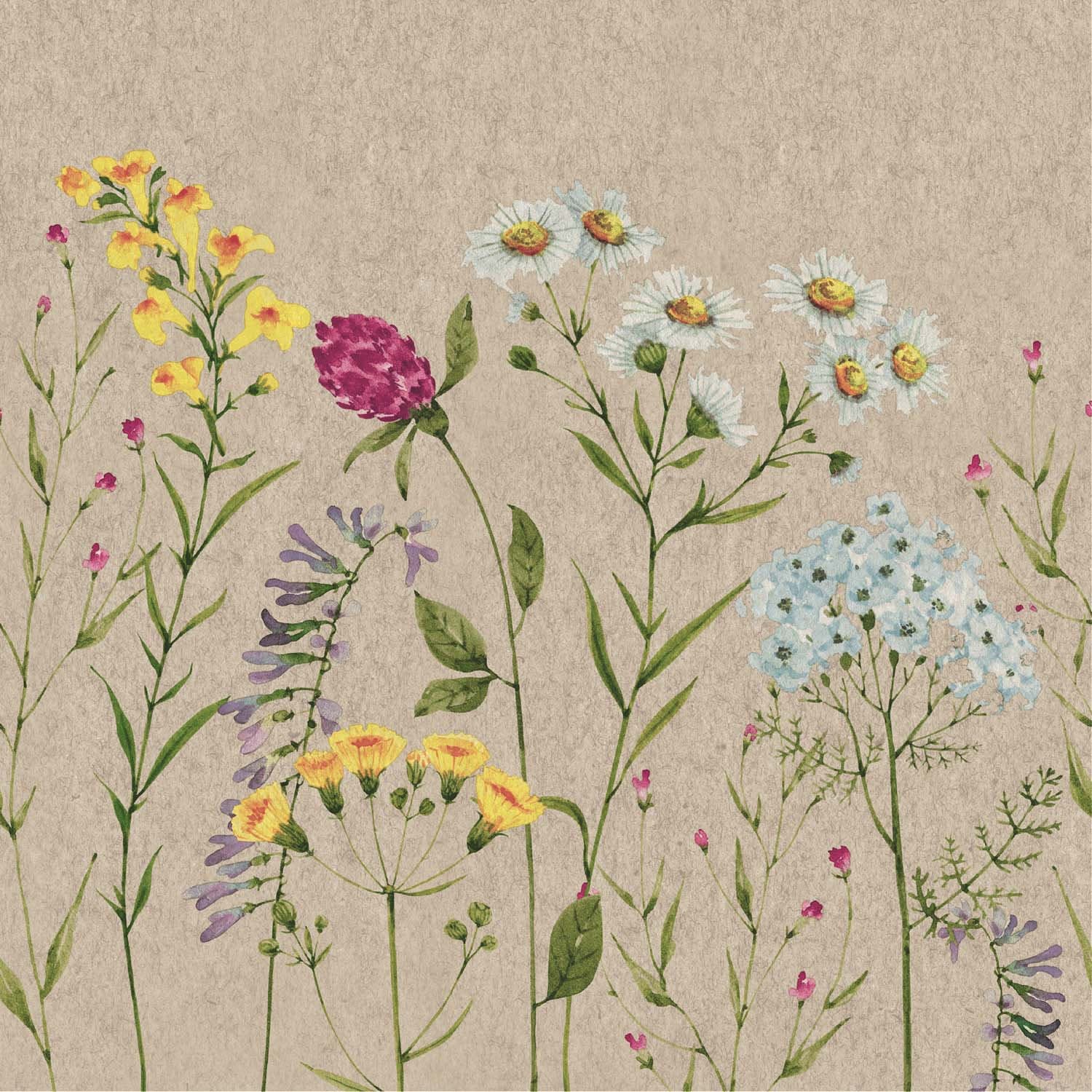 Paper + Design Servietten Field Blooms 33x33cm