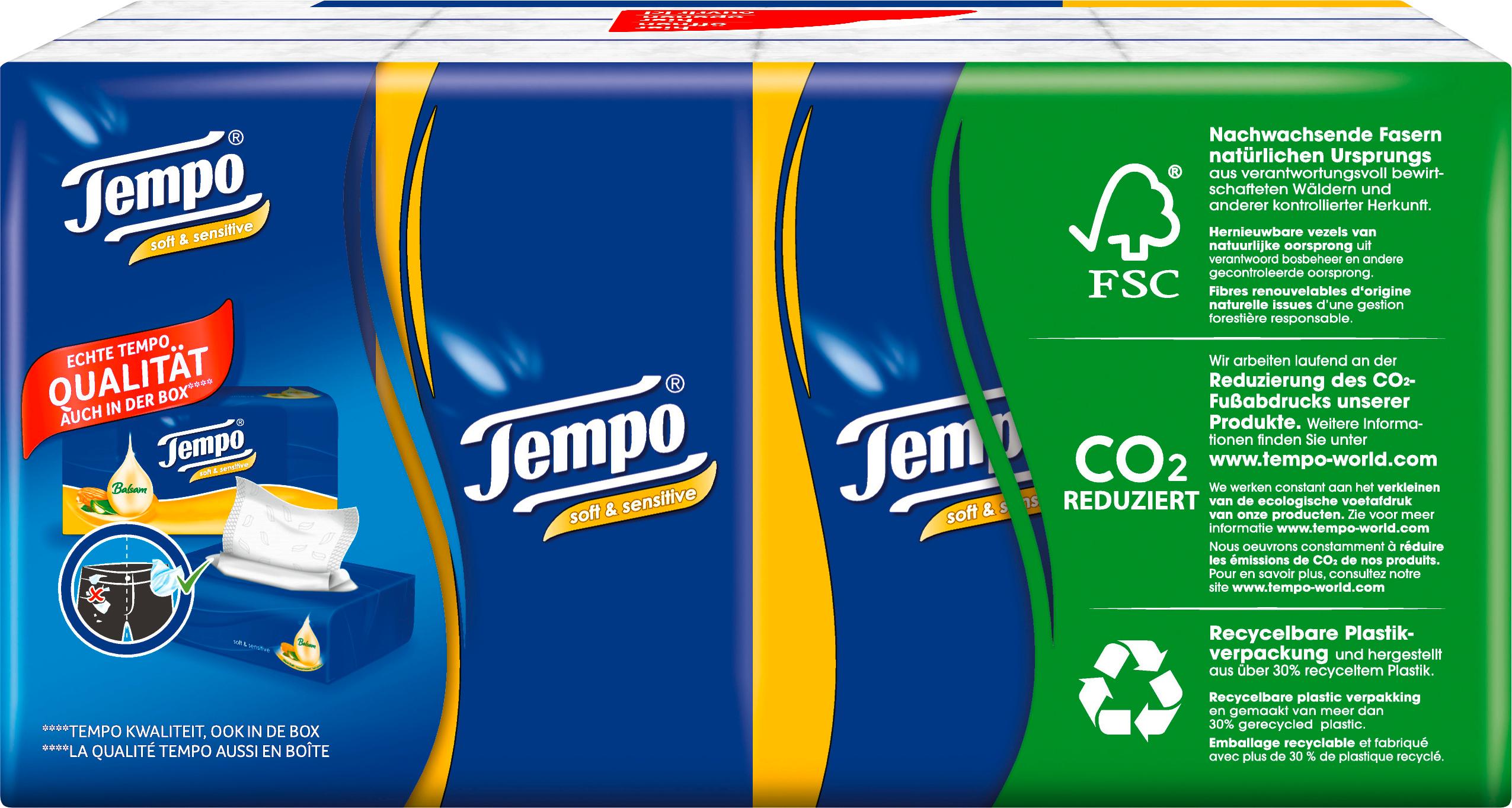 Produktbild Tempo Taschentücher Soft&Sensitive 2 von 7