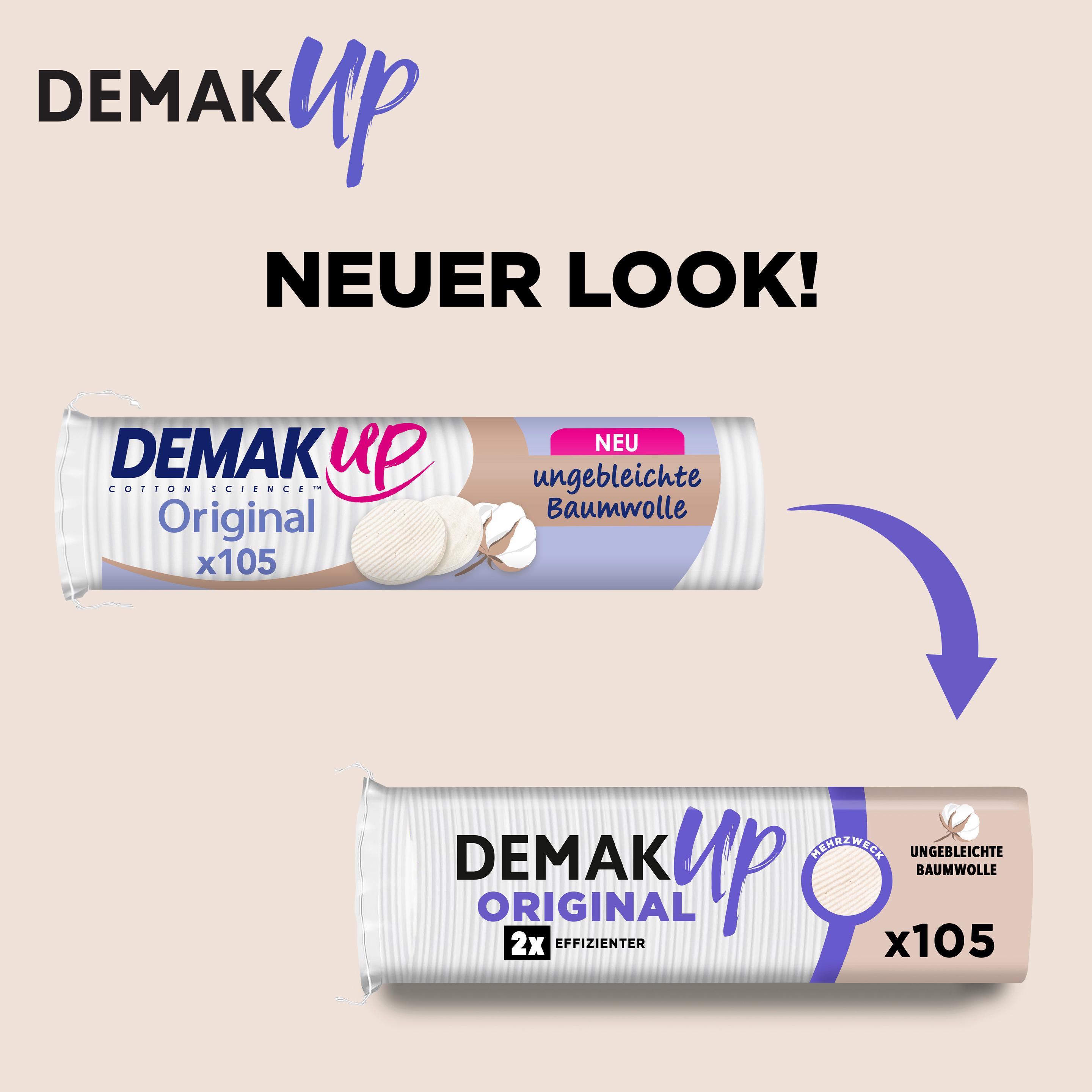 Produktbild DEMAK'UP Original Wattepads Vorteilspack 7 von 9