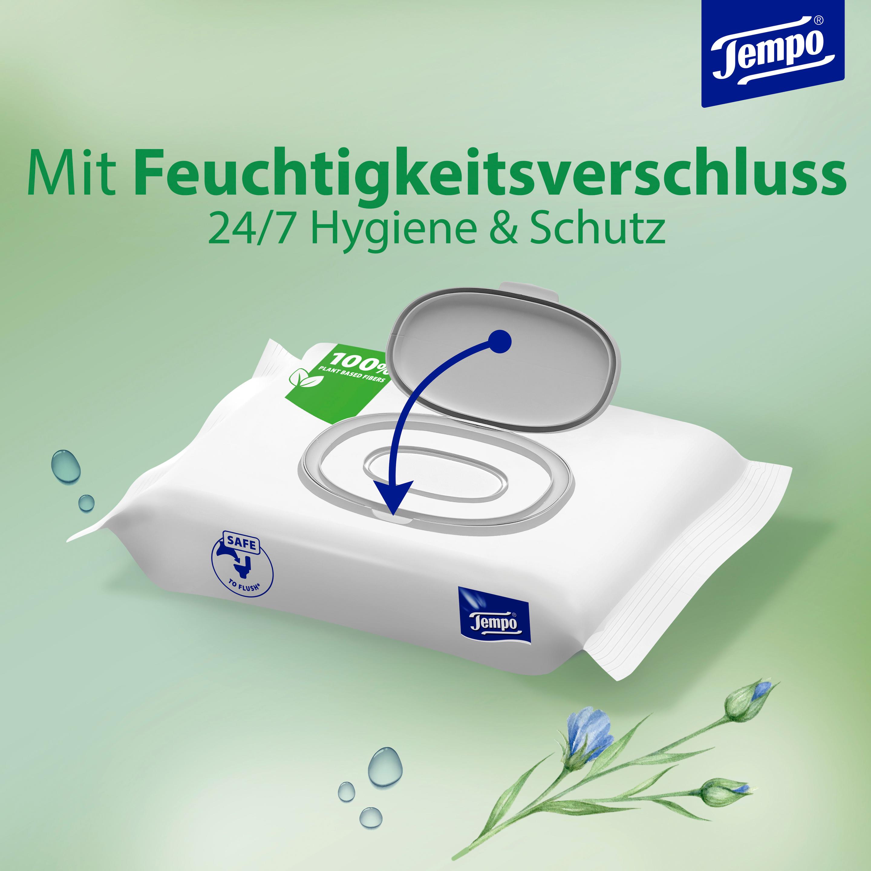 Produktbild Tempo Feuchtes Toilettenpapier Sanft&Sensitiv Aloe Vera 7 von 7