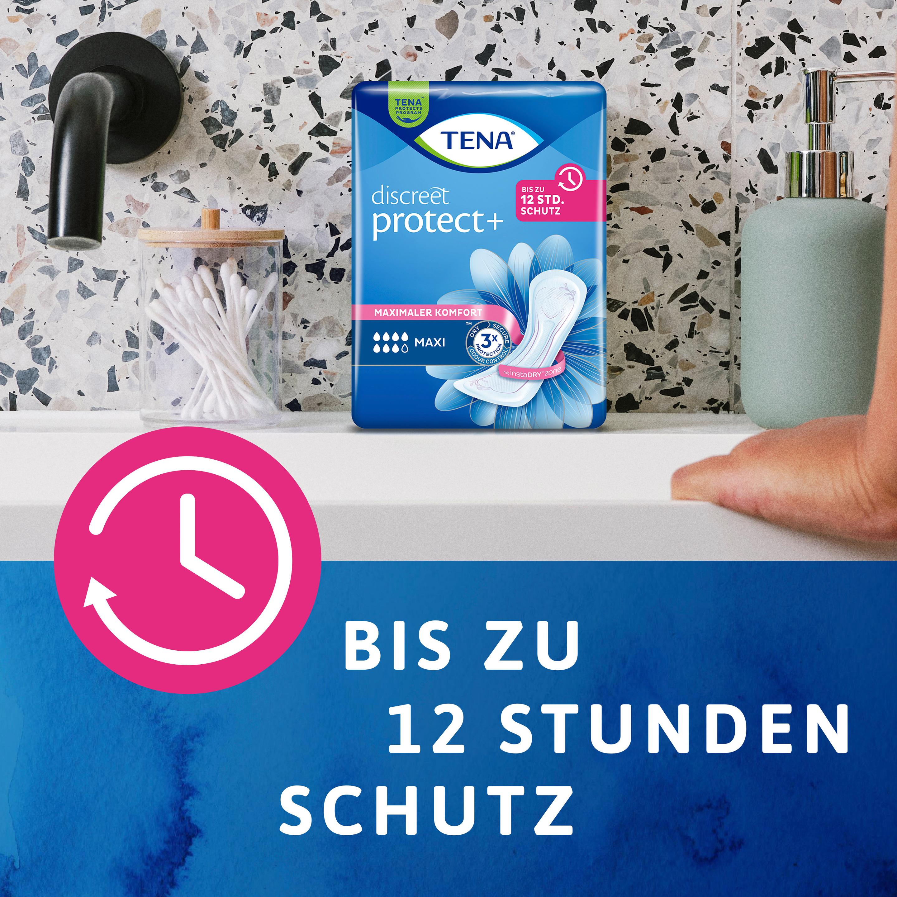 Produktbild TENA discreet protect + Maxi Slipeinlagen 4 von 13
