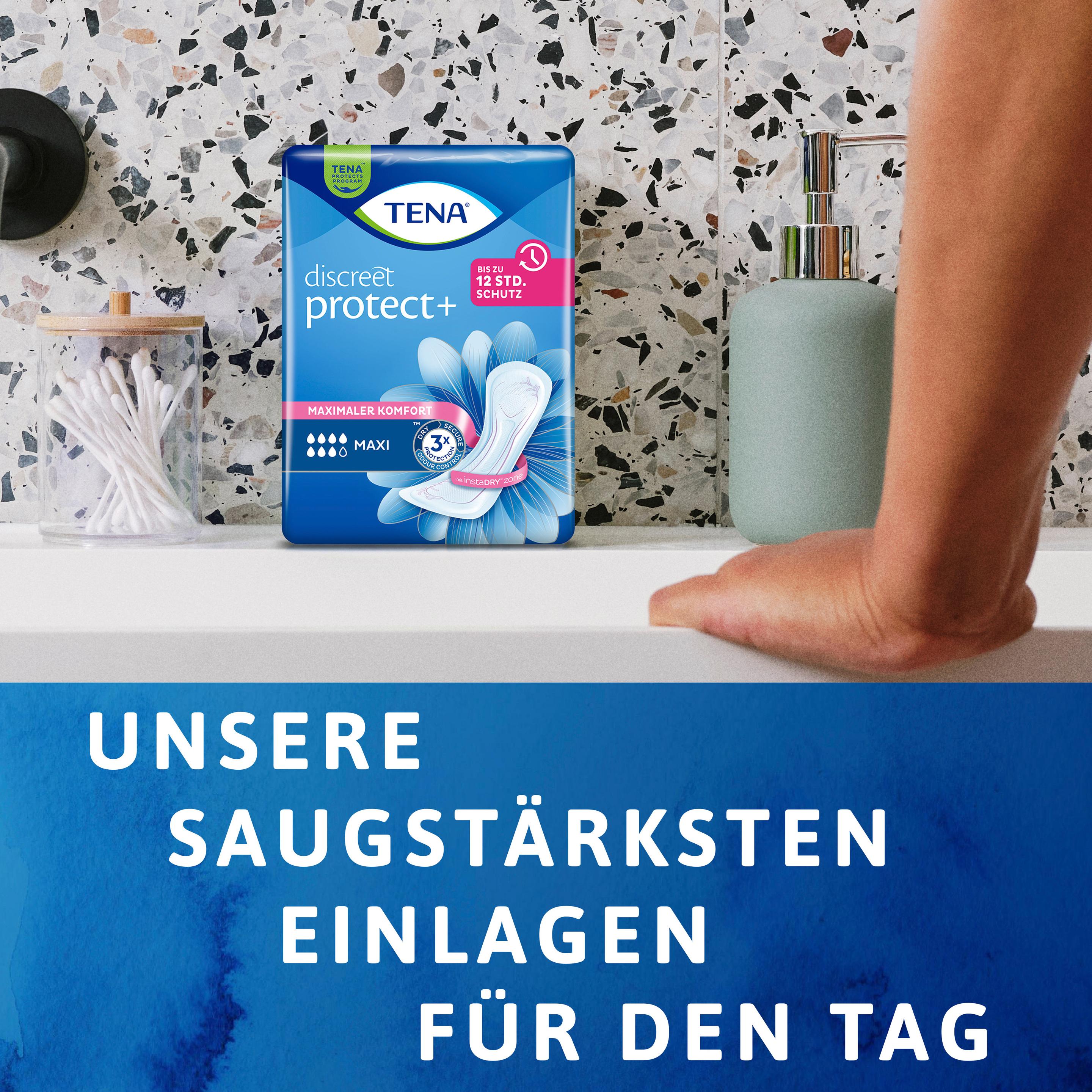 Produktbild TENA discreet protect + Maxi Slipeinlagen 10 von 13