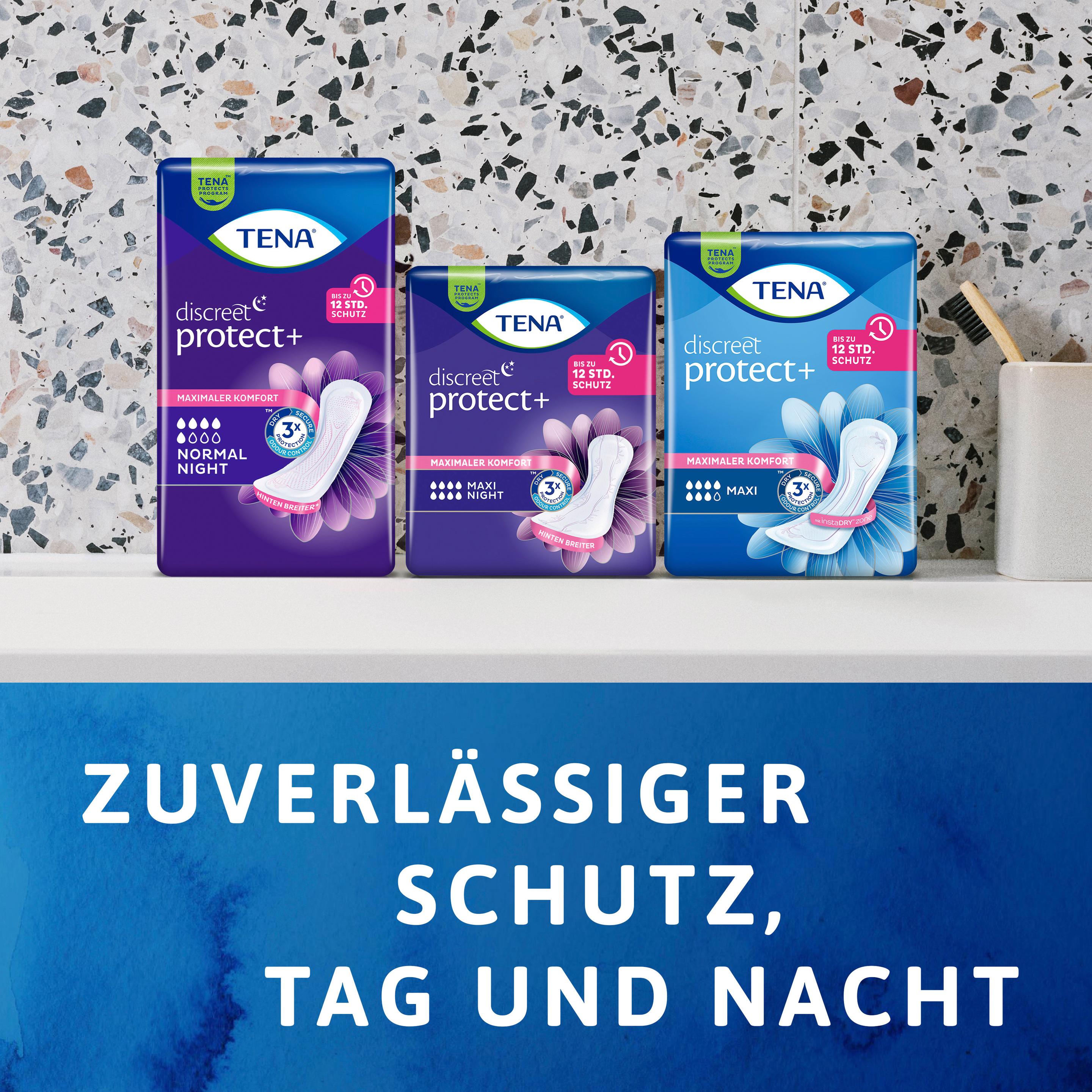 Produktbild TENA discreet protect + Maxi Slipeinlagen 8 von 13