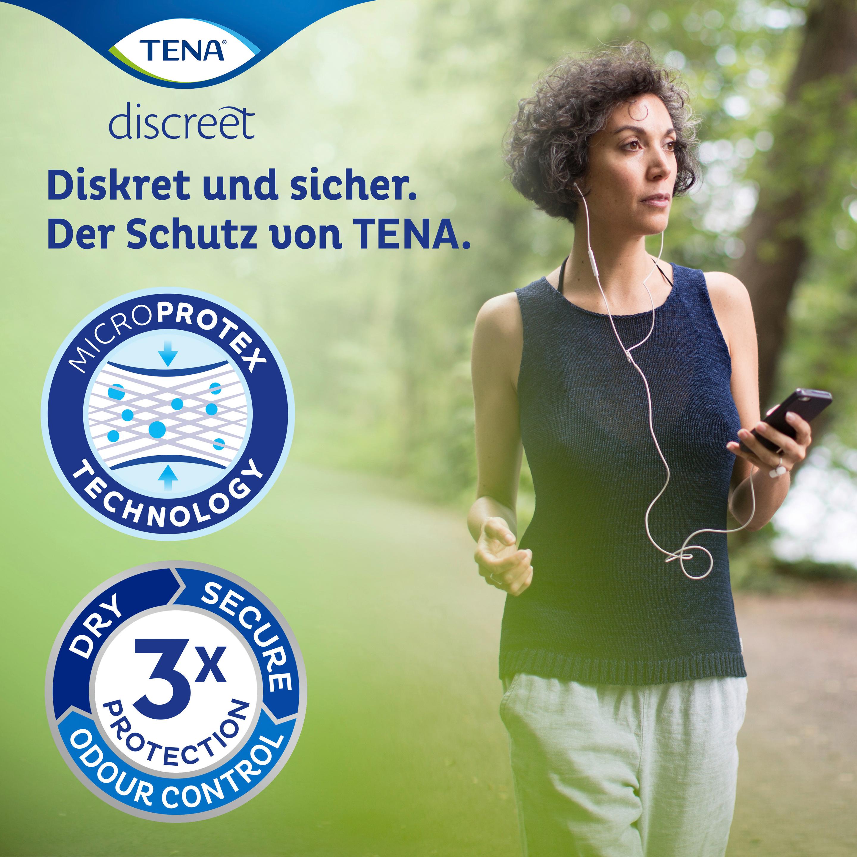 Produktbild TENA discreet ultra mini plus Slipeinlagen 3 von 8