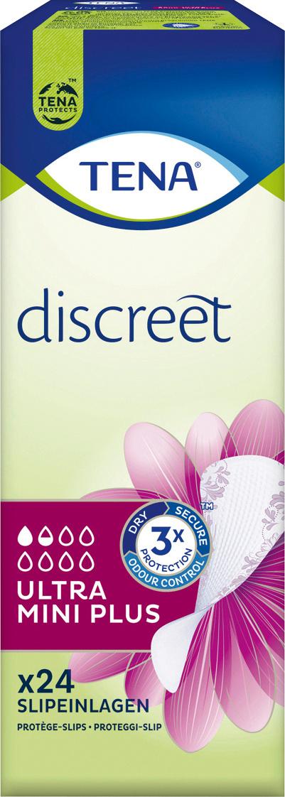 TENA discreet ultra mini plus Slipeinlagen