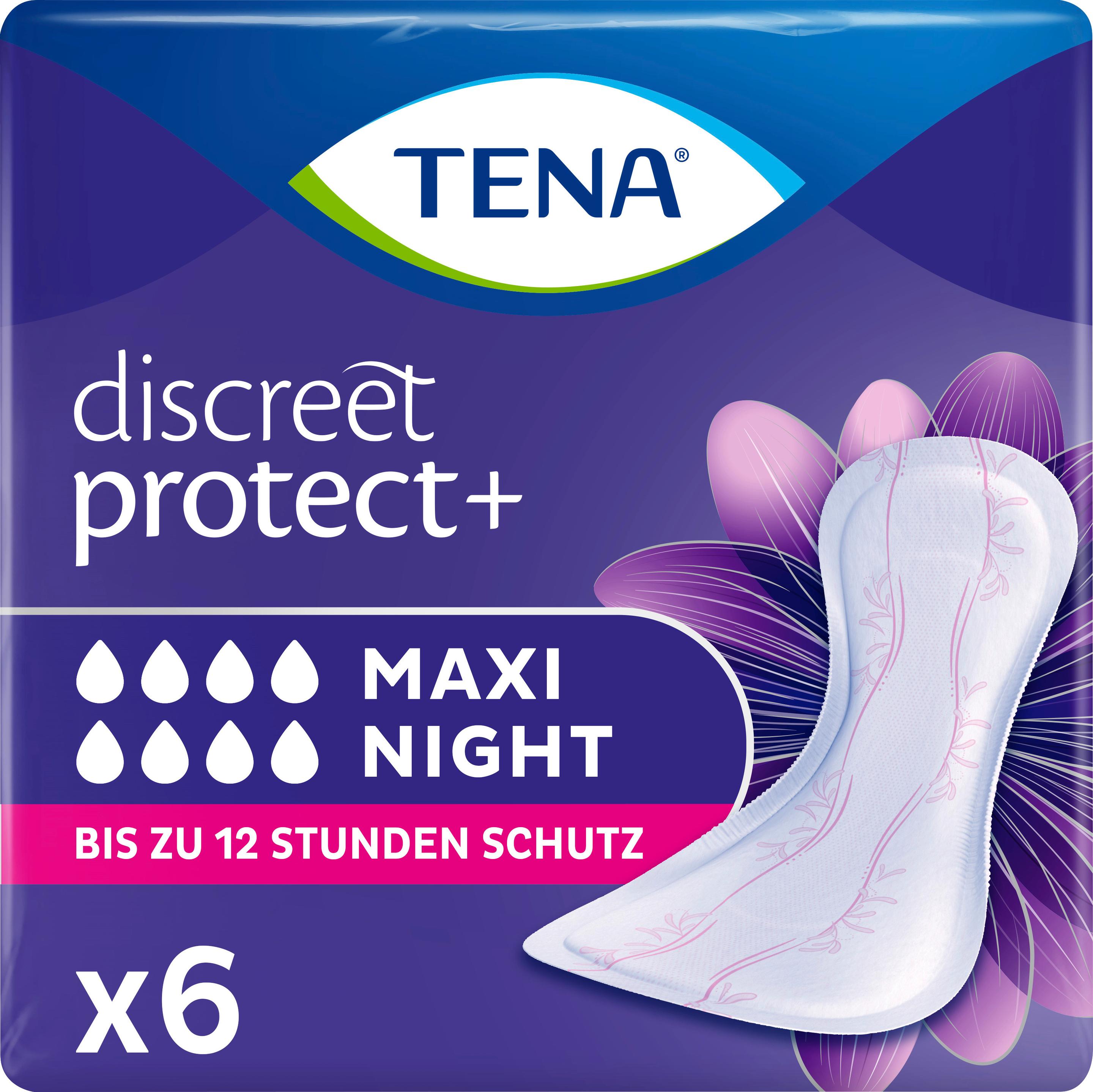 TENA Discreet Maxi Night 6 Einlagen