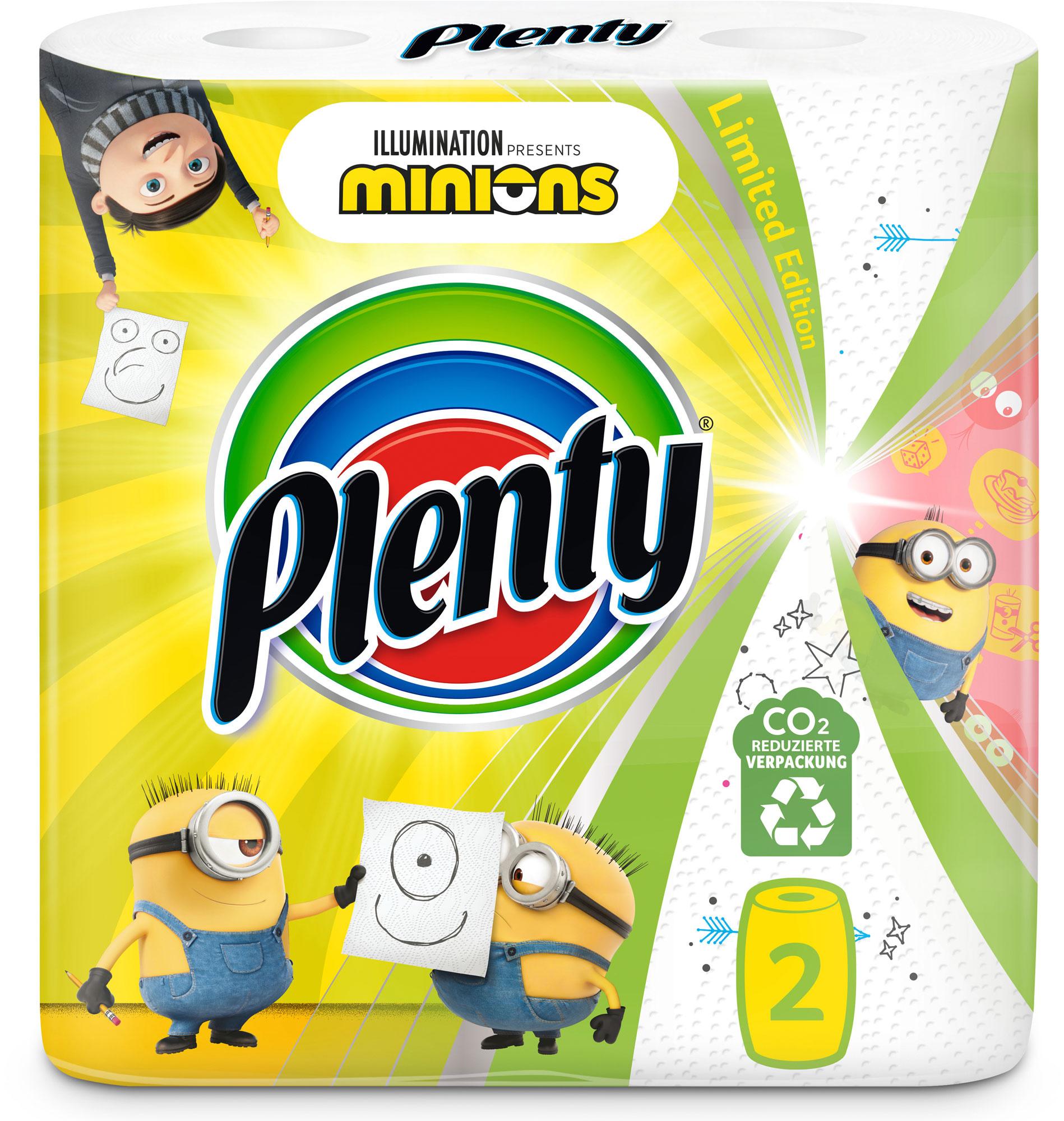 Plenty Küchenrolle Fun Design 2 Rollen