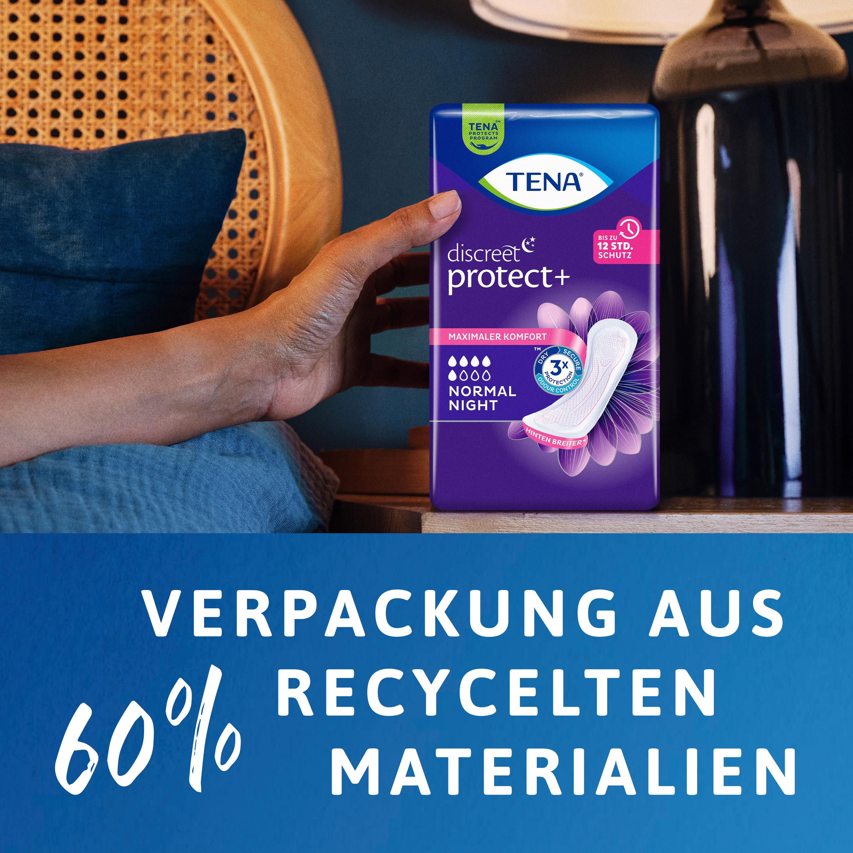 Produktbild TENA discreet Normal Night Slipeinlagen 5 von 6