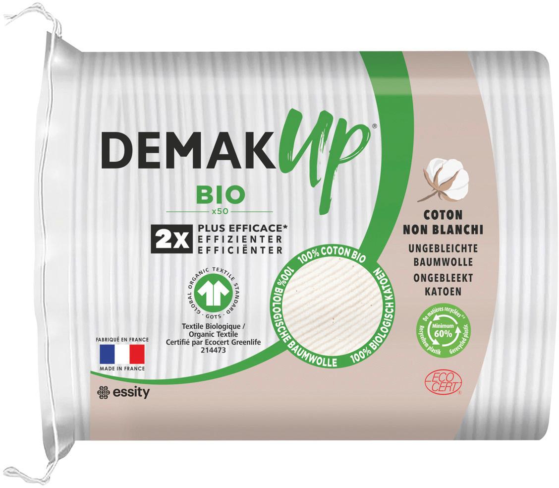DEMAK'UP BIO ADAPT WATTEPADS OVAL 50 PADS
