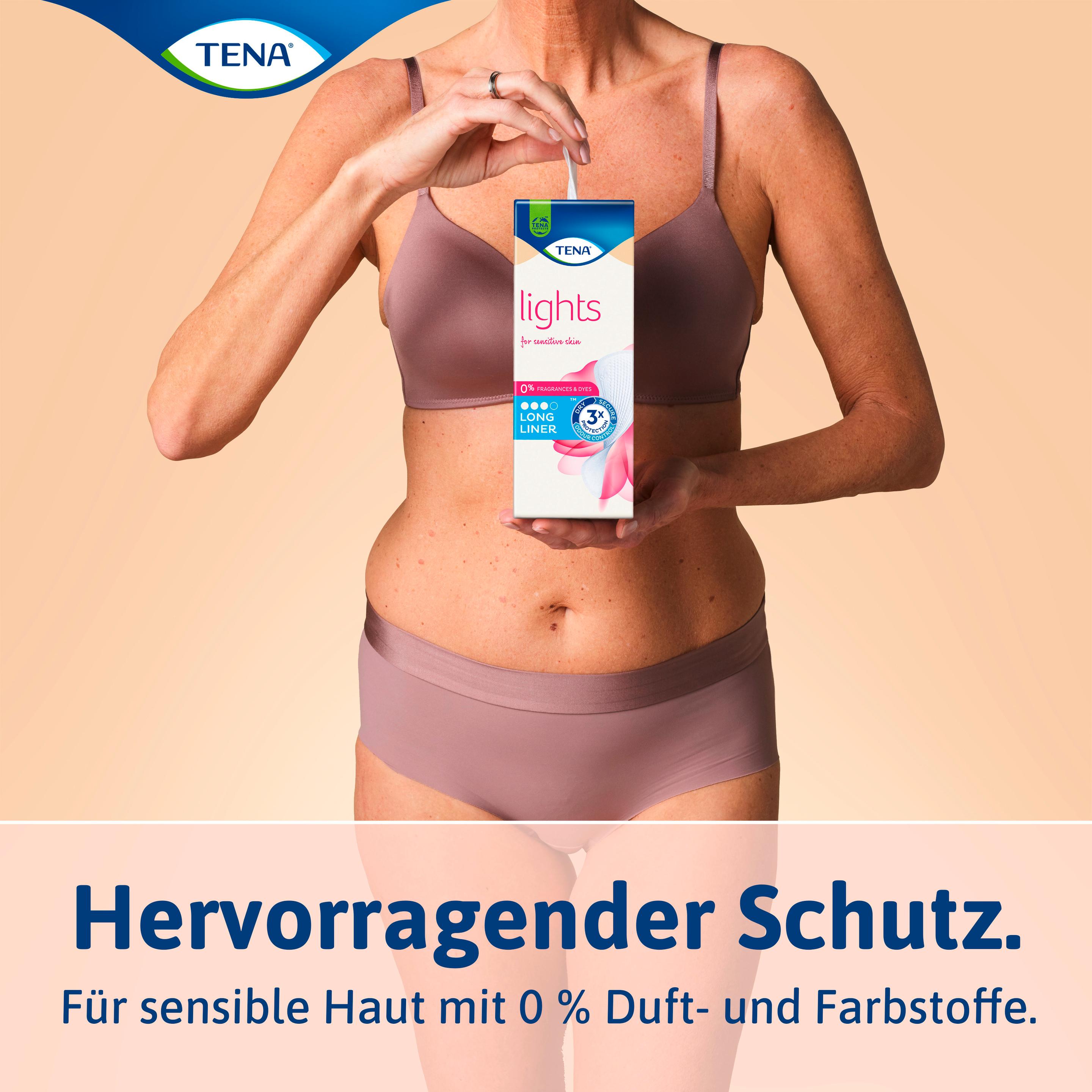 Produktbild TENA Lights Long 20 Slipeinlagen 2 von 10