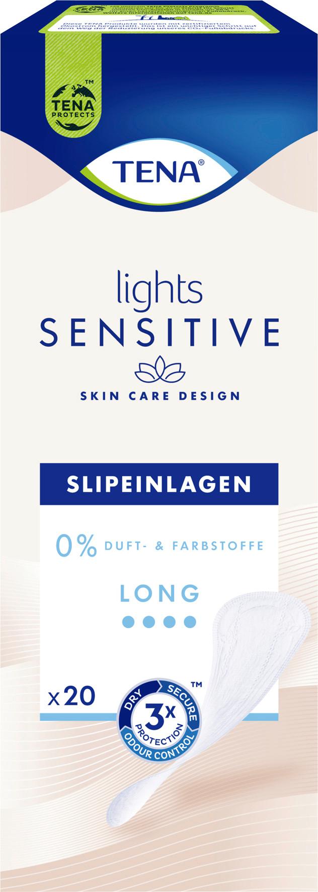 TENA Lights Long 20 Slipeinlagen