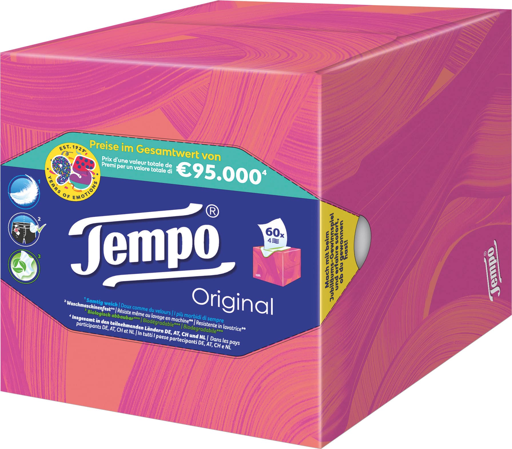 Produktbild Tempo Taschentücher Original Würfel-Box 12 von 17