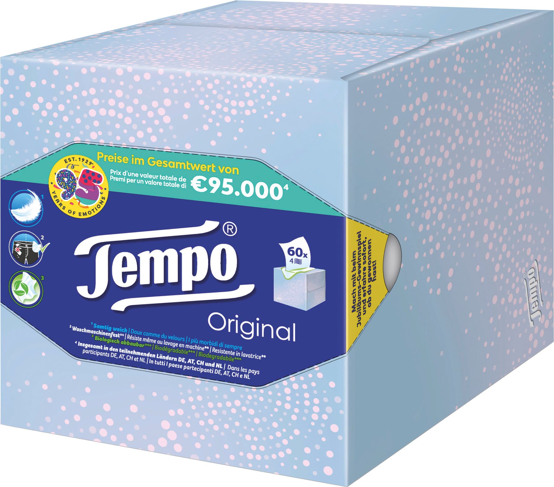 Produktbild Tempo Taschentücher Original Würfel-Box 11 von 17