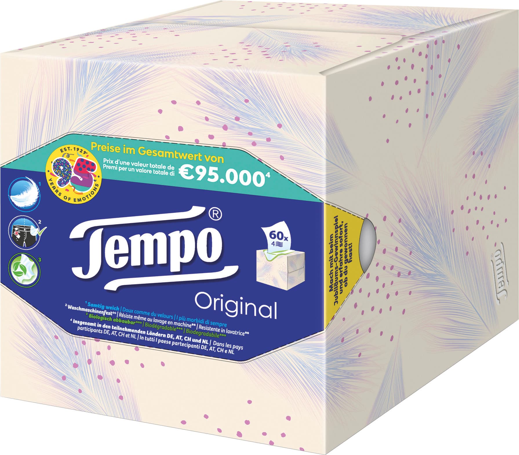 Produktbild Tempo Taschentücher Original Würfel-Box 5 von 17
