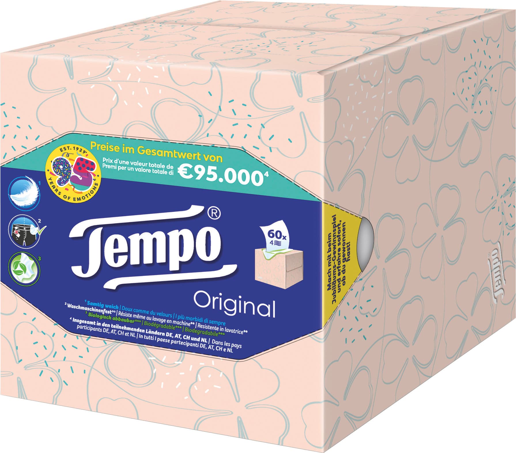 Produktbild Tempo Taschentücher Original Würfel-Box 15 von 17