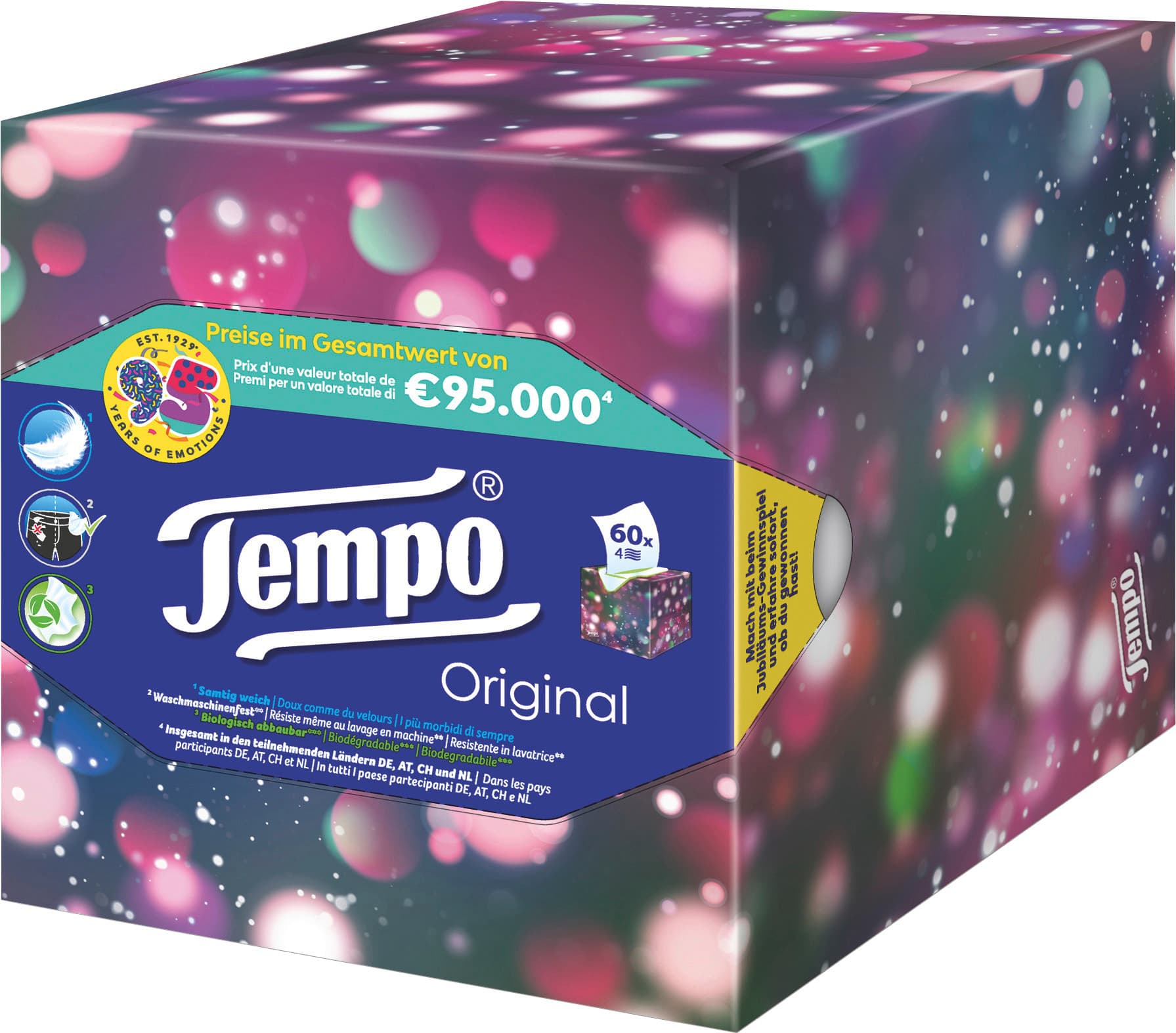 Produktbild Tempo Taschentücher Original Würfel-Box 2 von 17