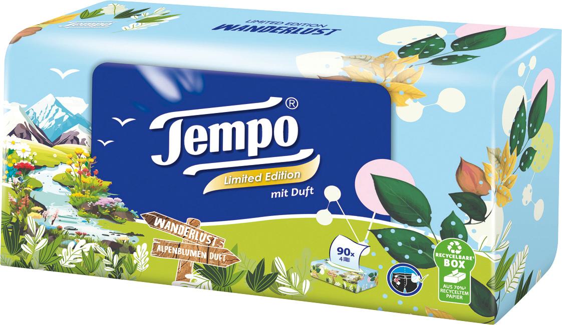 Tempo Taschentücher Duftedition Box