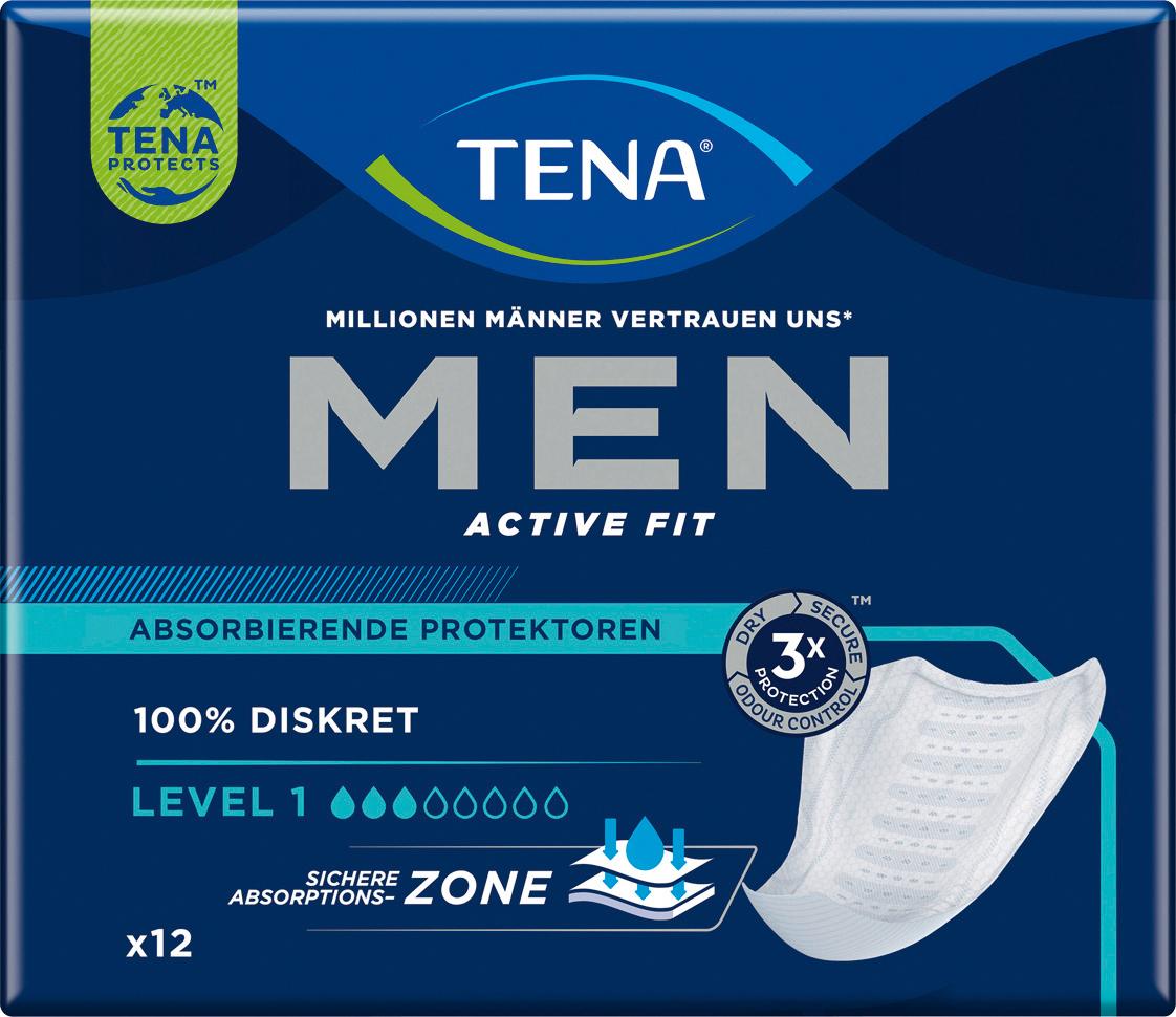 TENA MEN Active Fit Level 1 Inkontinenzeinlagen