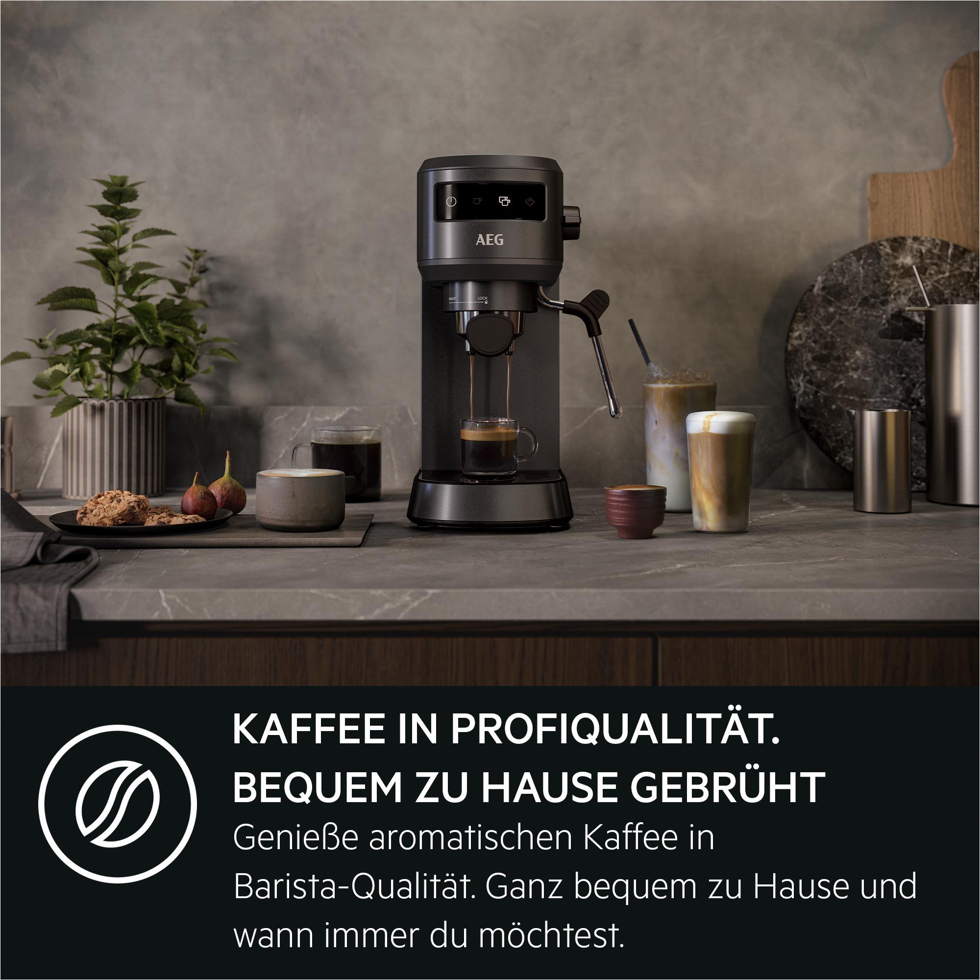 Produktbild AEG Espresso-Siebträgermaschine EC6-1-6BST 4 von 9