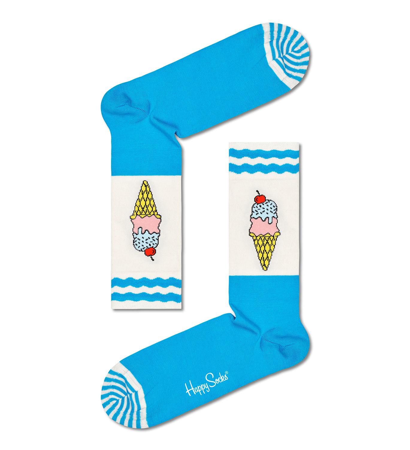 Happy Socks Unisex Socken Ice Cream