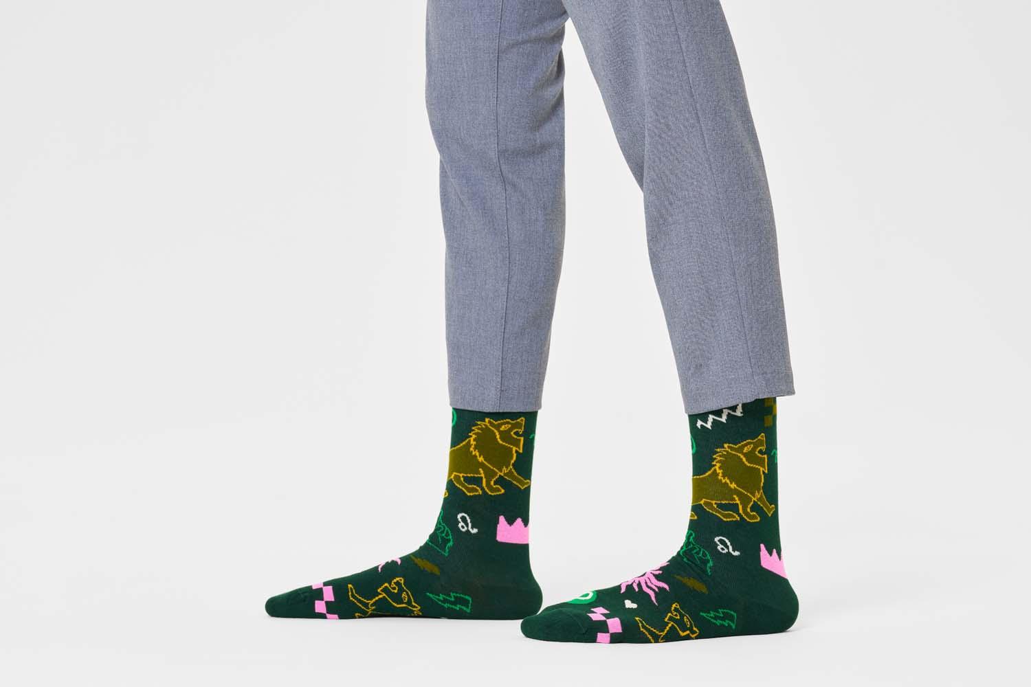 Produktbild Happy Socks Unisex Socken Leo 3 von 4