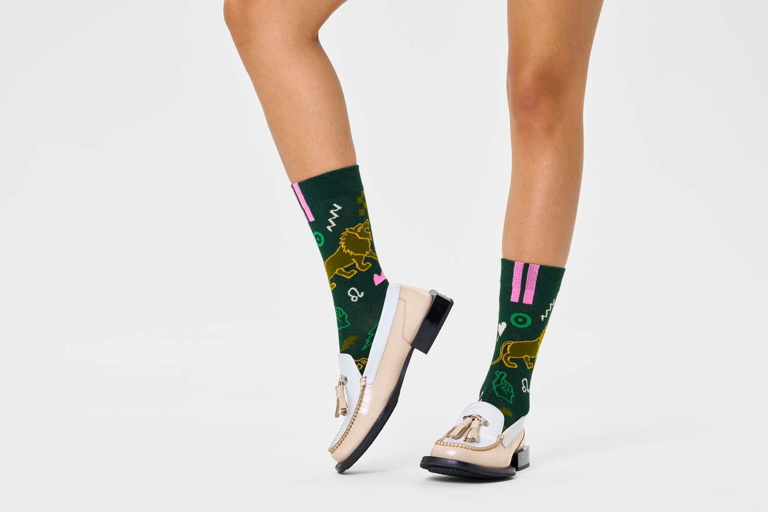 Produktbild Happy Socks Unisex Socken Leo 2 von 4