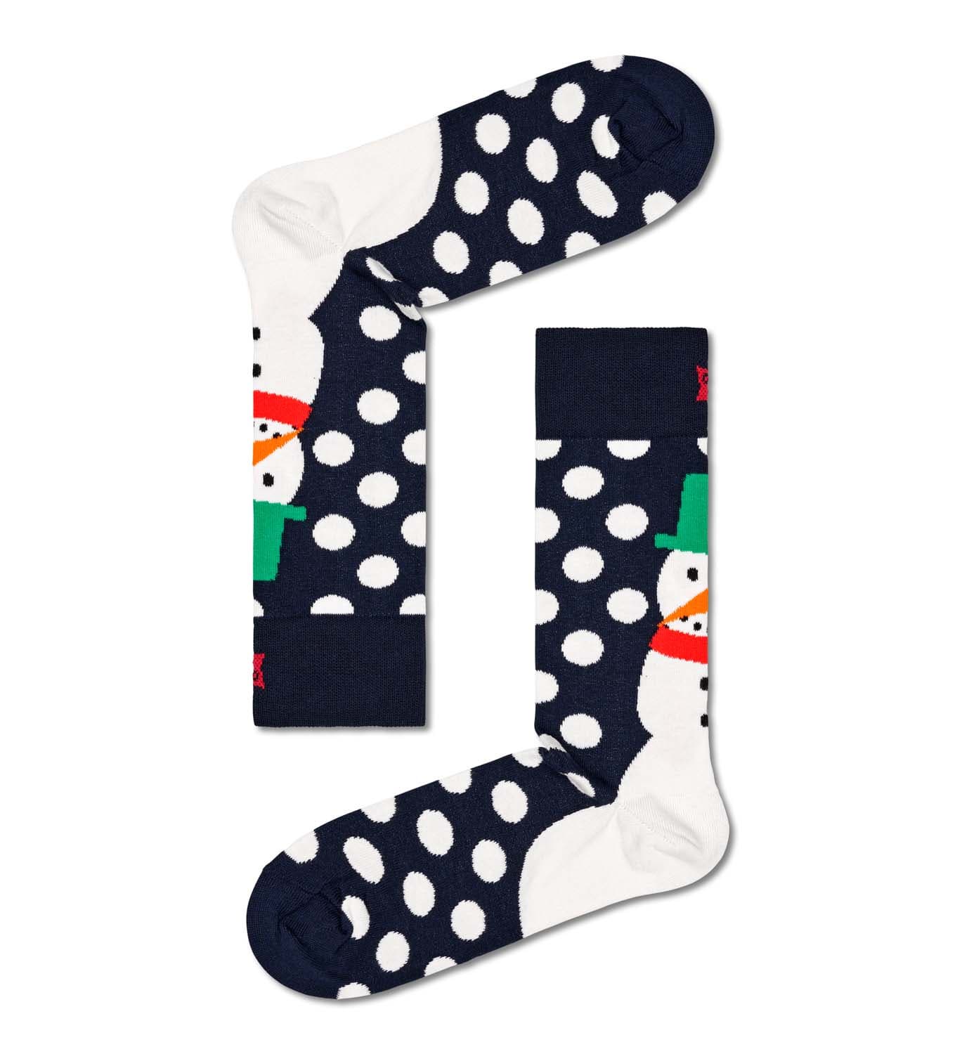 Happy Socks Unisex Socken Jumbo Snowman