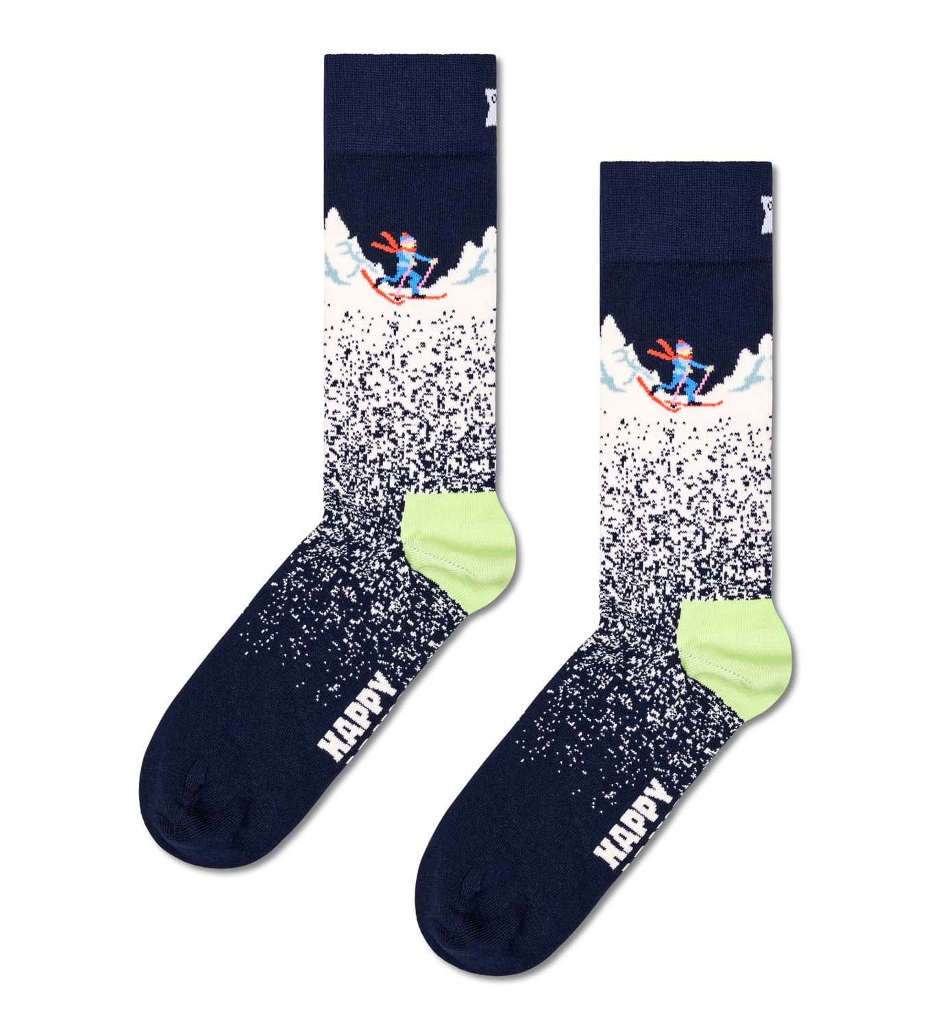 Happy Socks Unisex Socken Snowy Night
