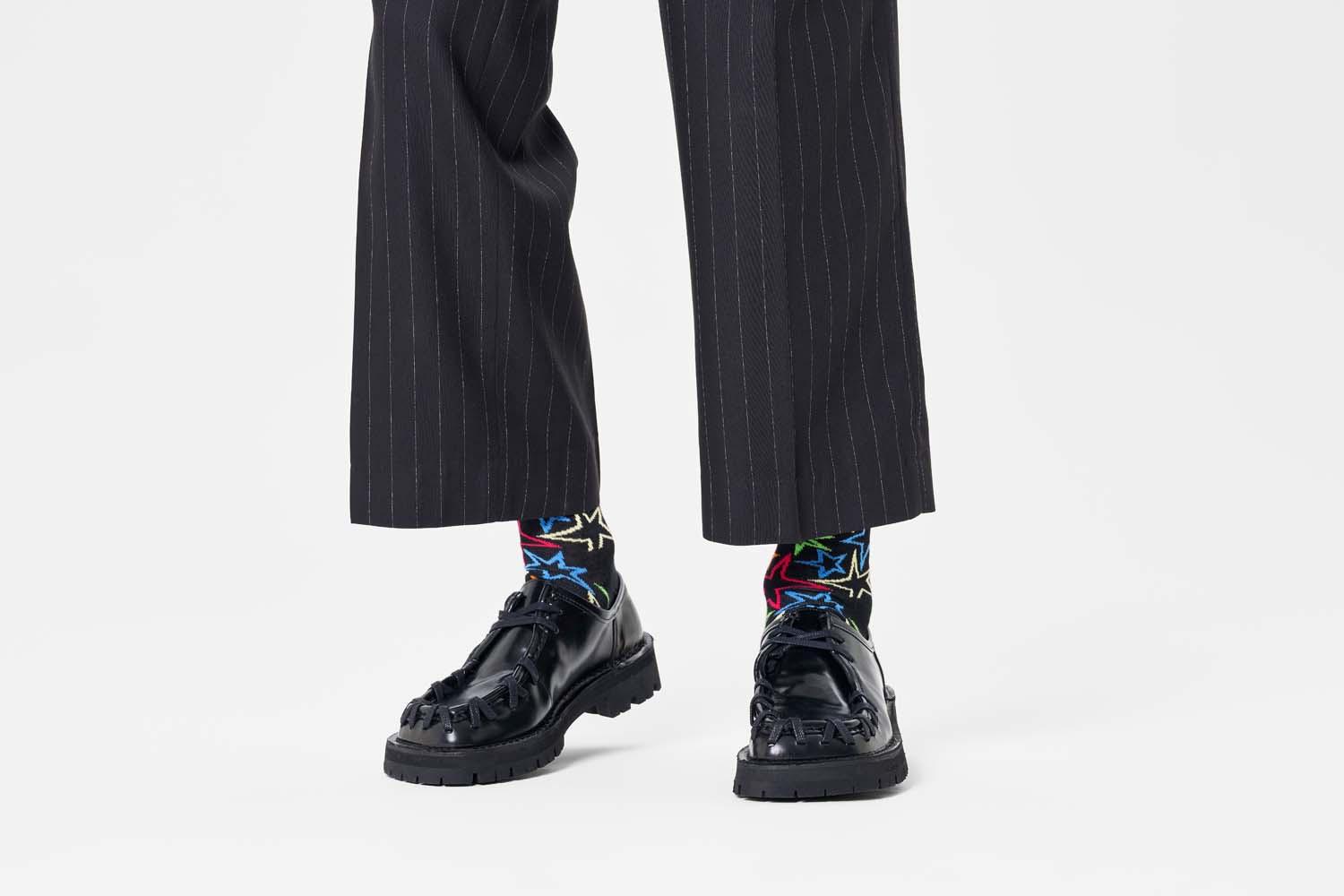 Produktbild Happy Socks Unisex Socken Mega Star 2 von 2