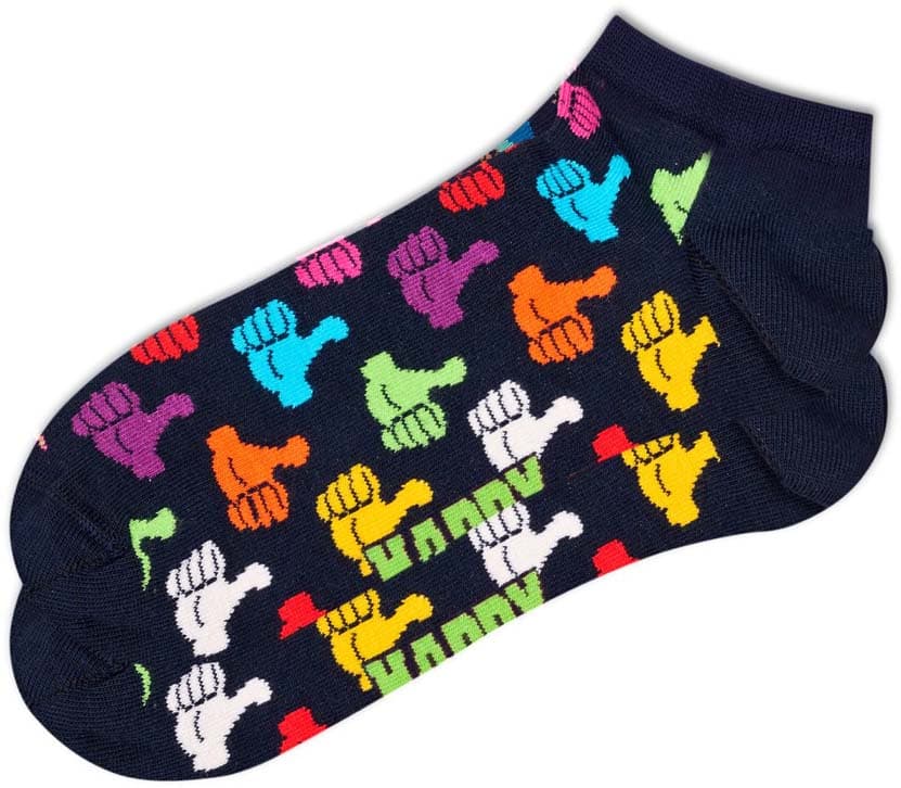 Happy Socks Unisex Sneaker Socken Thumbs