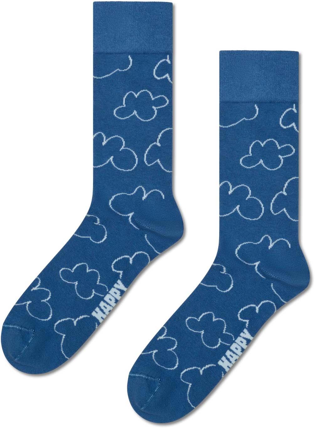 Happy Socks Unisex Socken Cloudy Plant Dye
