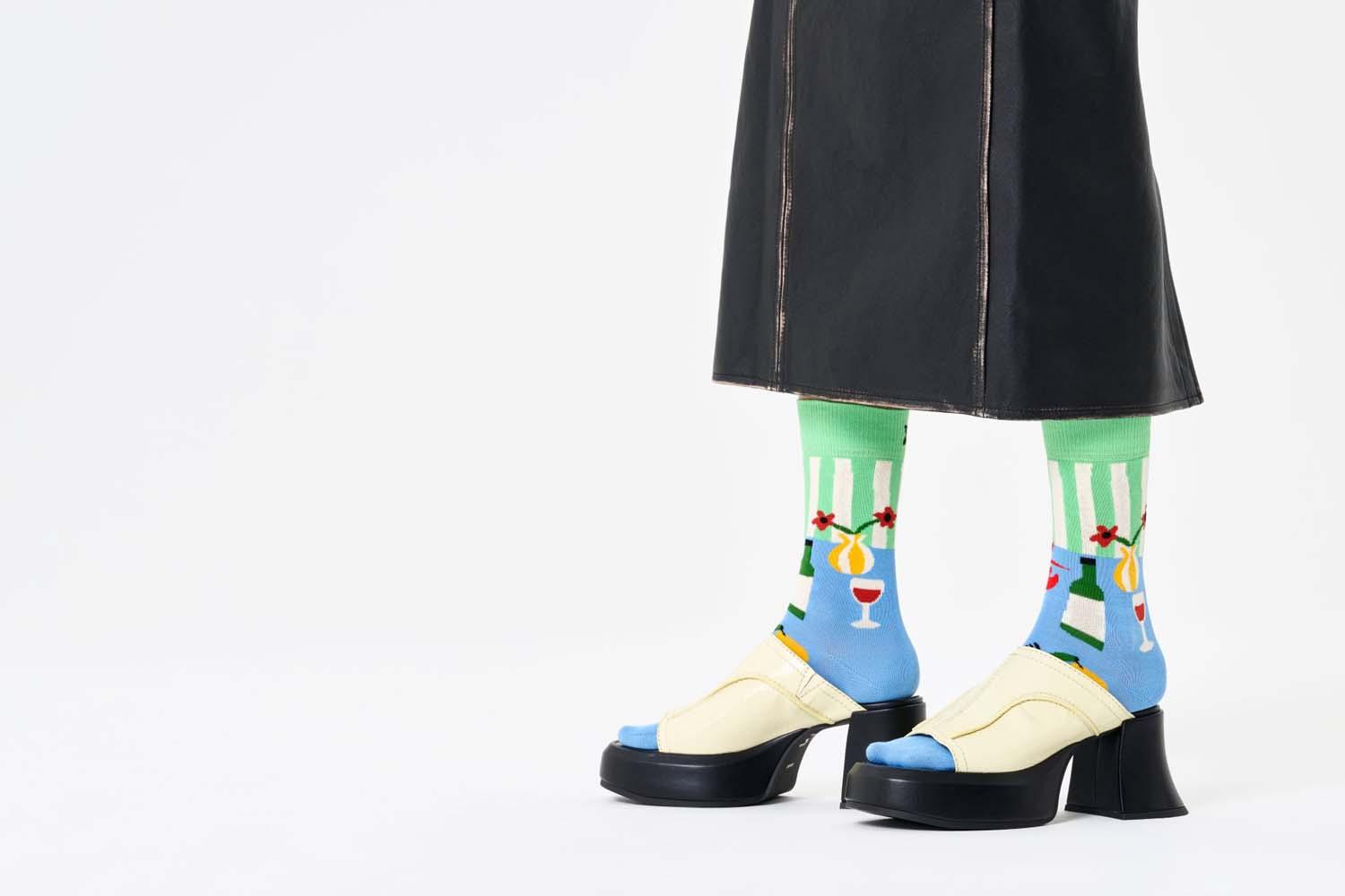 Produktbild Happy Socks Unisex Socken Dinner 3 von 4