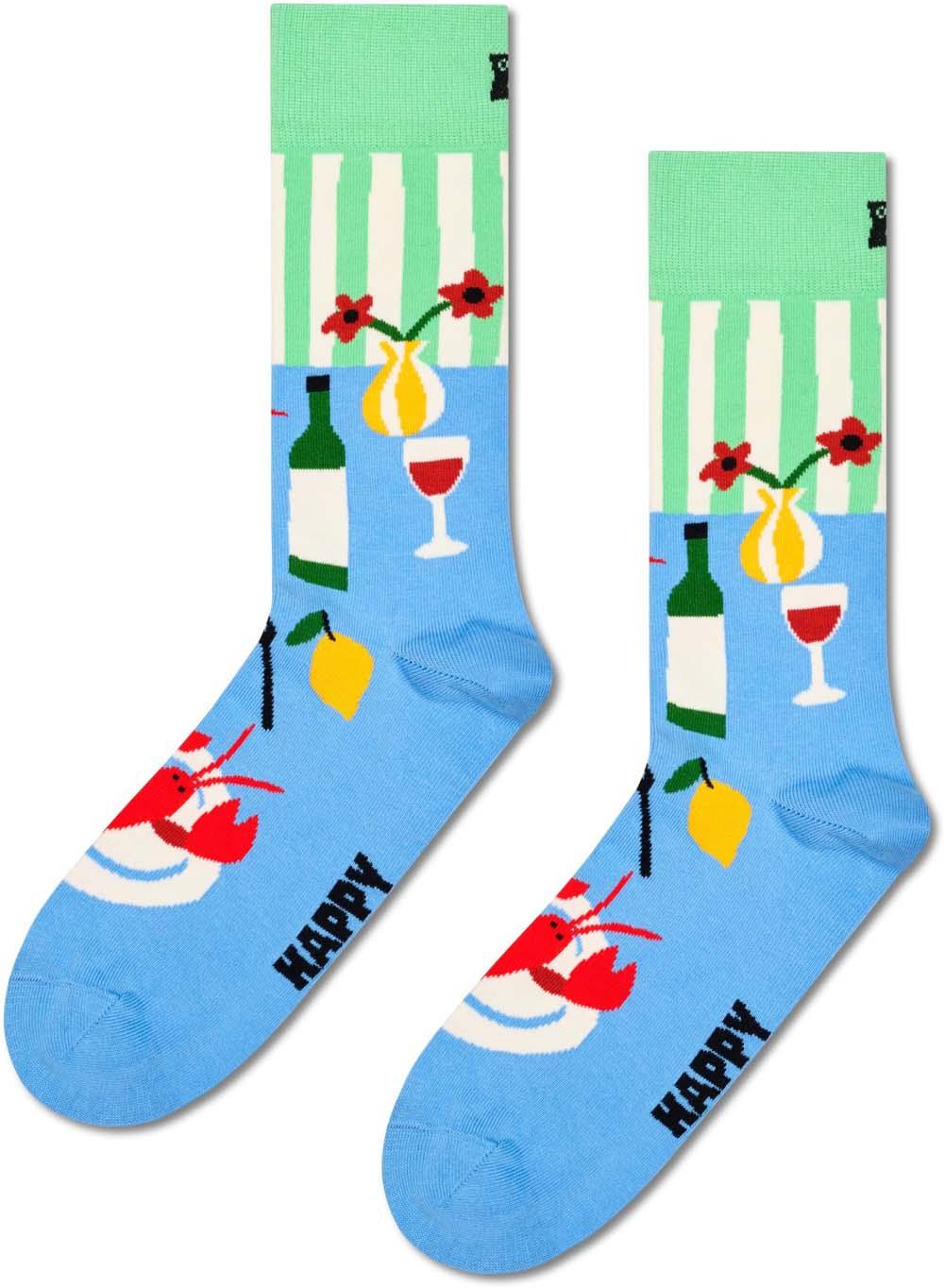 Happy Socks Unisex Socken Dinner