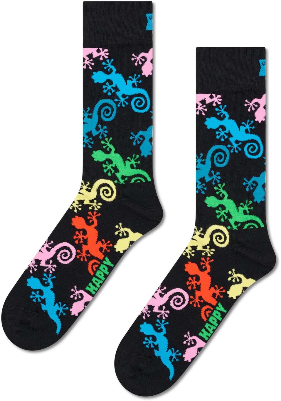 Happy Socks Unisex Socken Gecko