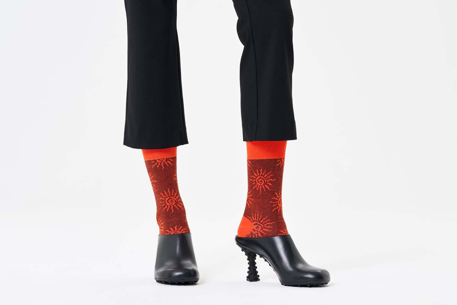 Produktbild Happy Socks Unisex Socken Sun Jacquard 2 von 3