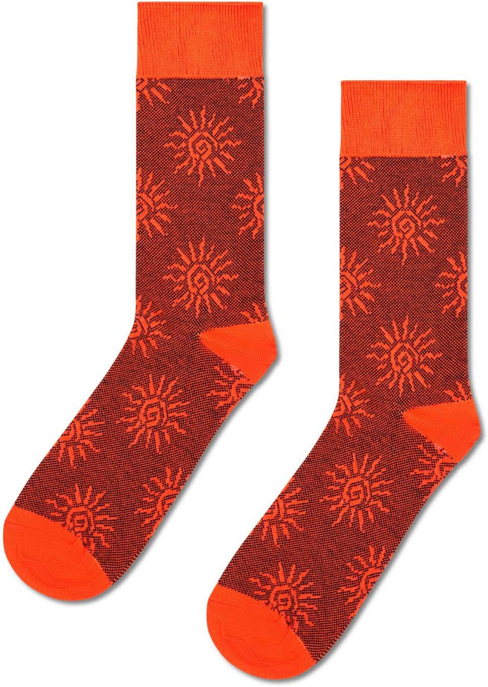 Happy Socks Unisex Socken Sun Jacquard