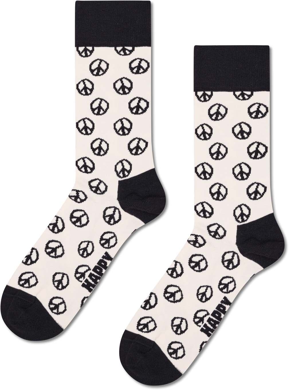 Happy Socks Unisex Socken Peace