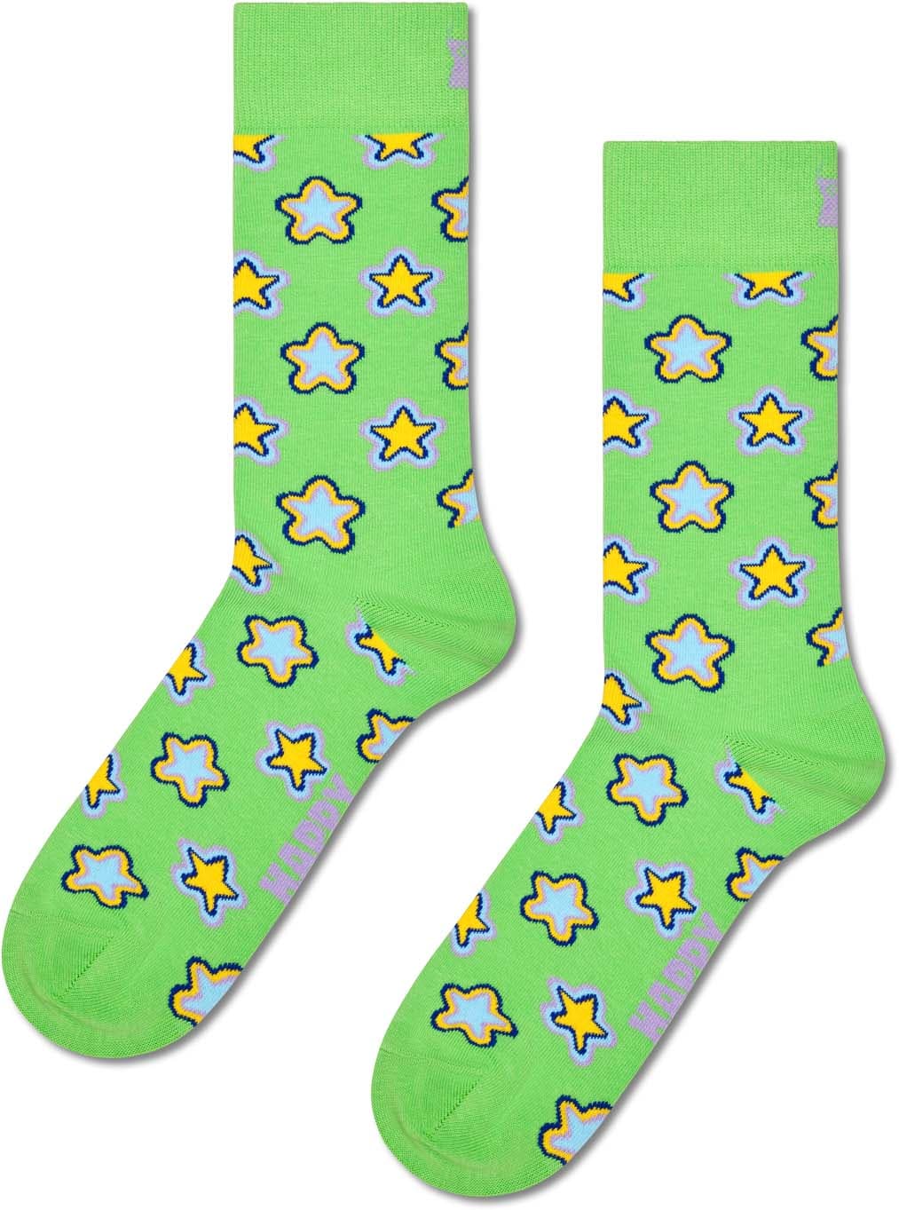 Happy Socks Unisex Socken Stars