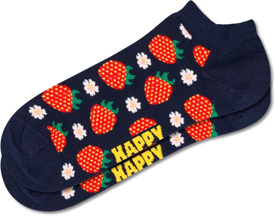 Happy Socks Damen Sneaker Socken Strawberry