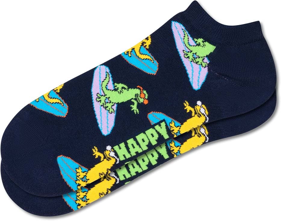 Happy Socks Herren Sneaker Socken Surf Lizard