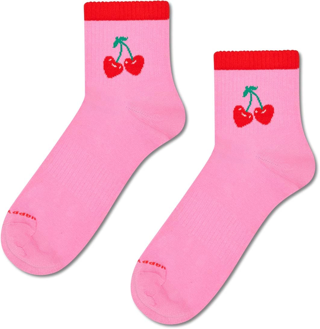 Happy Socks Damen Socken Cherry RIB