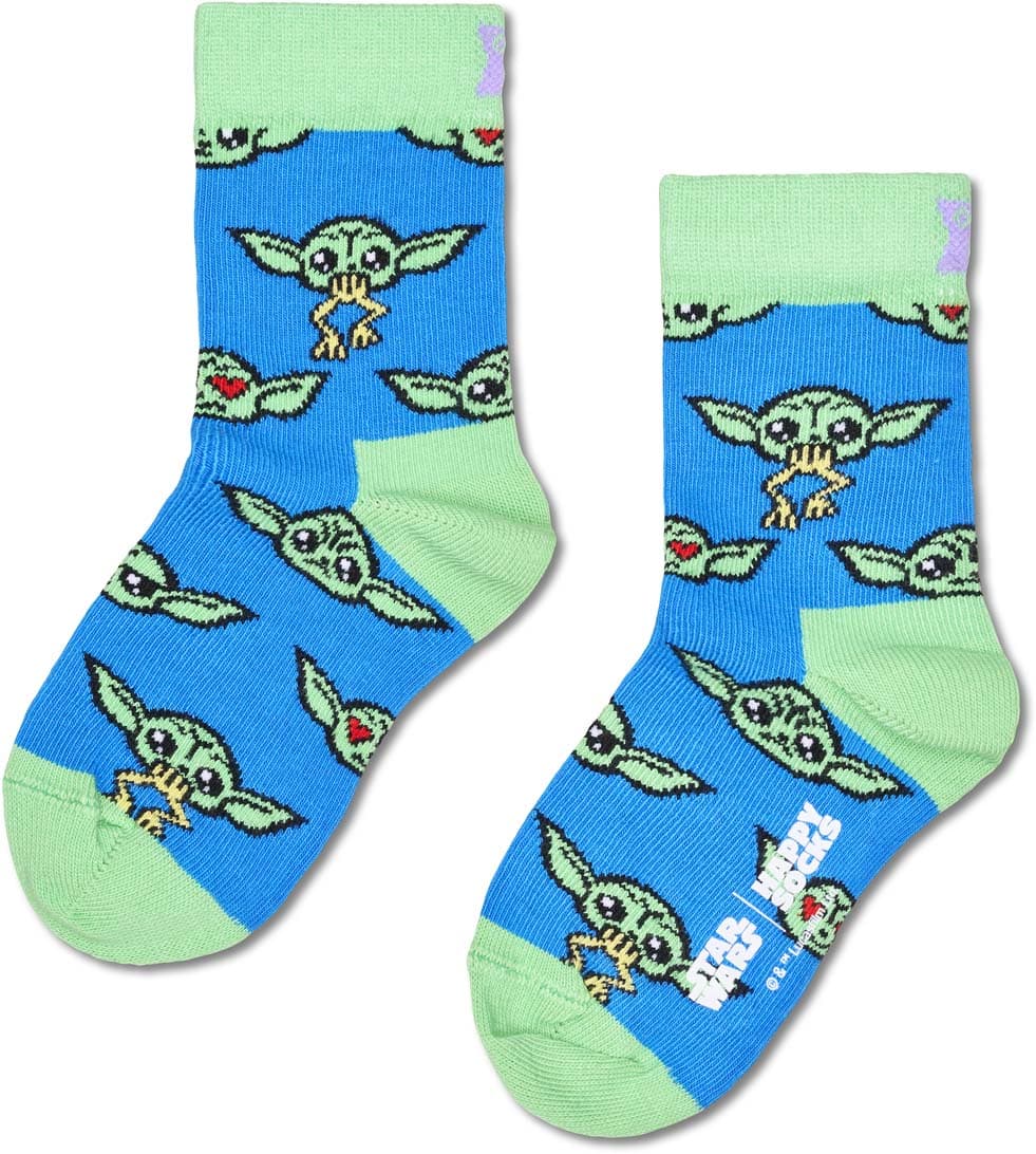 Happy Socks Kinder Socken STAR WARS™ Grogu Mood