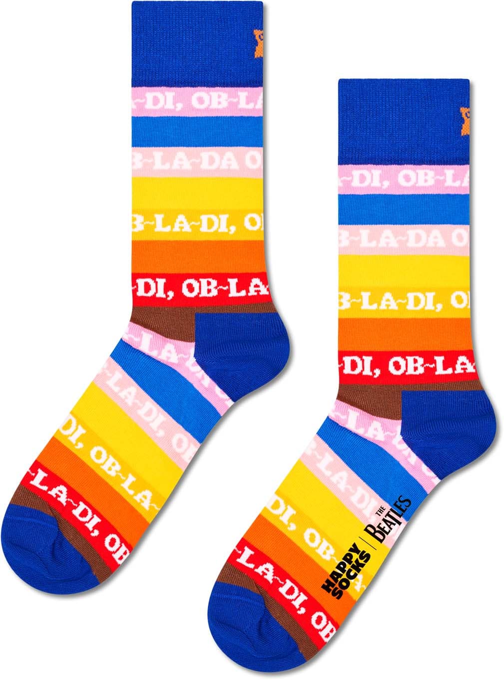 Happy Socks Unisex Socken The Beatles Ob-La-Stripe