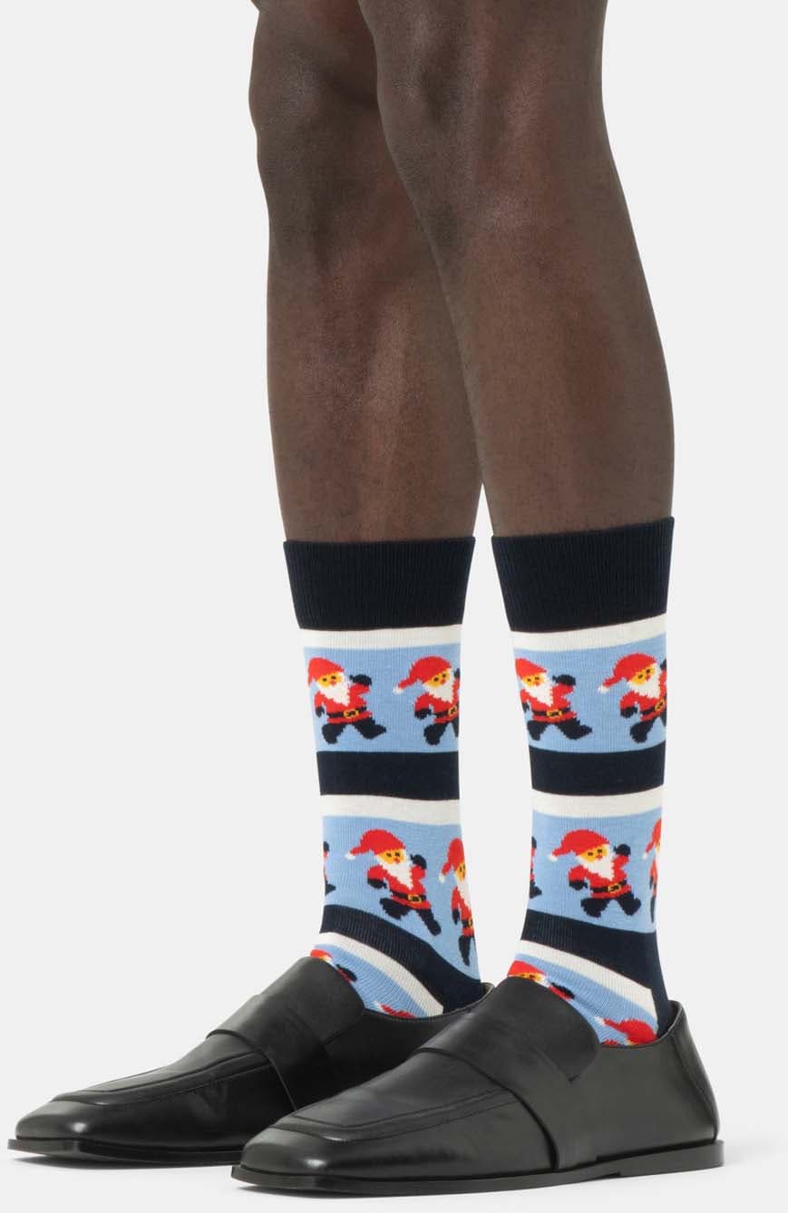 Happy Socks Unisex Socken Santa Stripe