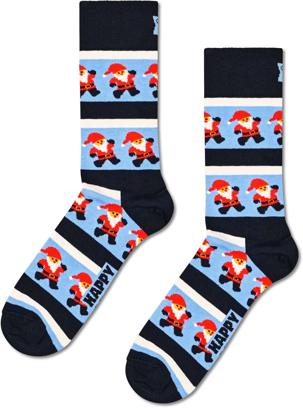 Happy Socks Unisex Socken Santa Stripe