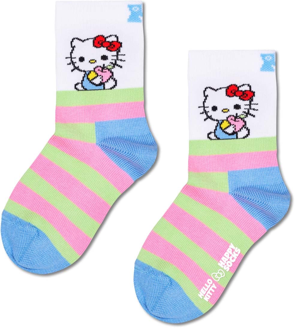 Happy Socks Kinder Socken Kids Hello Kitty Stripe